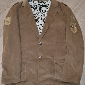 Excellent Condition Affliction Corduroy Blazer mens XL